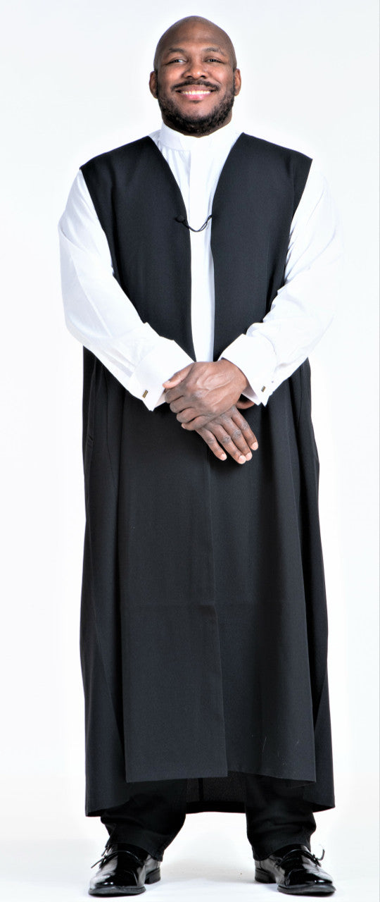 Men&#39;s Traditional Chimere In Black