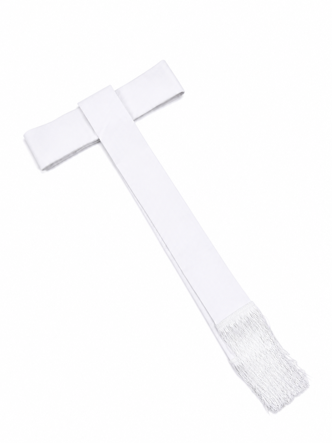 Cincture Belt in White