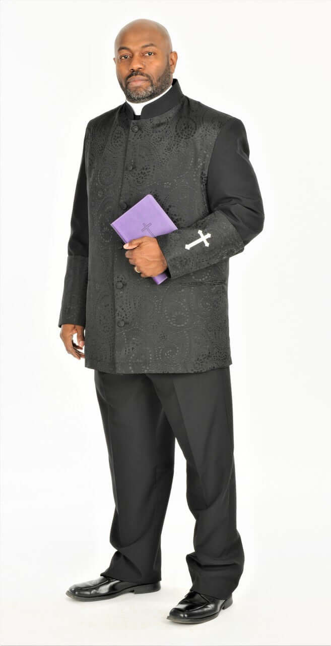 Gershon Clergy Jacket in Black Divinity Clergy Wear