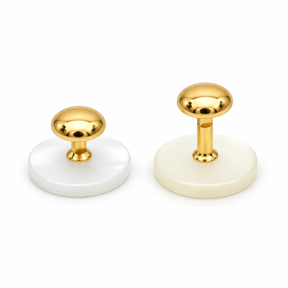 Collar Button Stud Shanks - 2 Sets Included