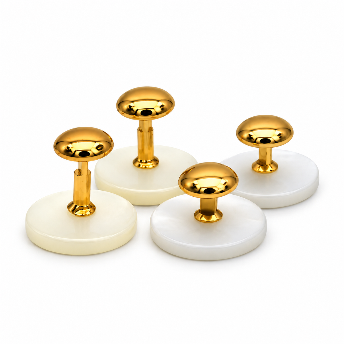 Collar Button Stud Shanks - 2 Sets Included