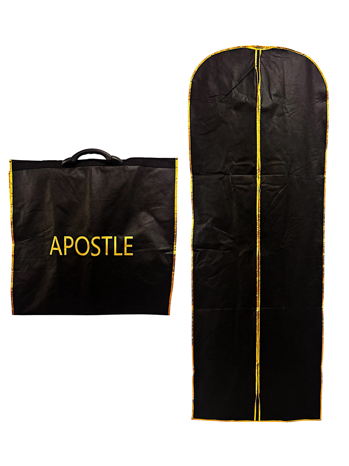 Clergy Robe Travel &amp; Storage Bag in Black &amp; Gold - APOSTLE