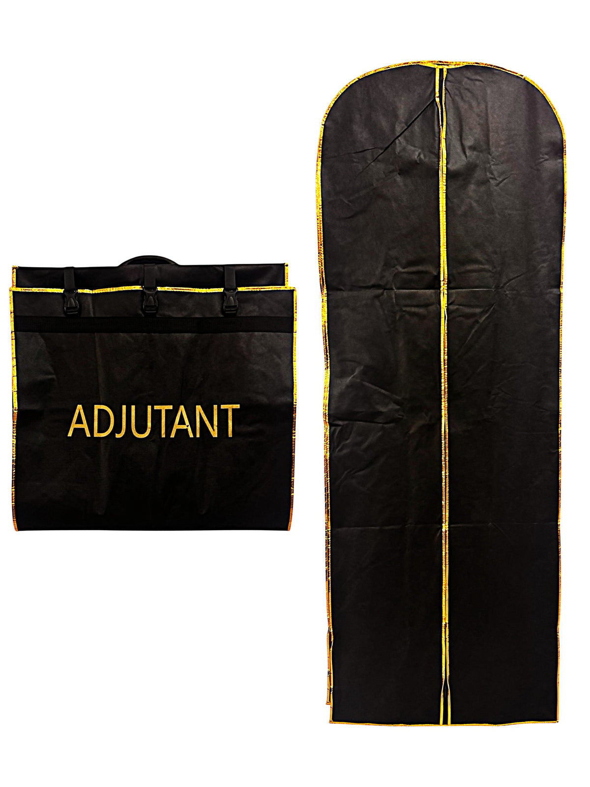 Clergy Robe Travel &amp; Storage Bag in Black &amp; Gold - ADJUTANT
